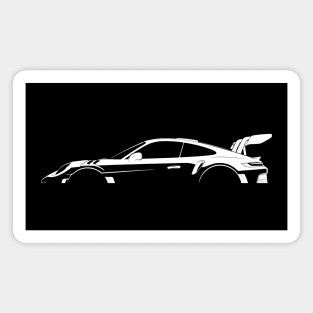 Porsche 911 GT3 RS (992) Silhouette Magnet